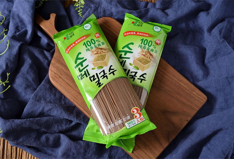 荞麦面  纯荞麦面条-糖友