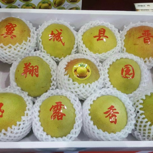 翼城县玉露香梨 65mm以上 200-250g 