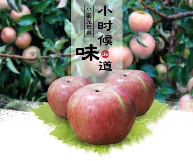 蒙阴县小国光苹果 小时候味道
