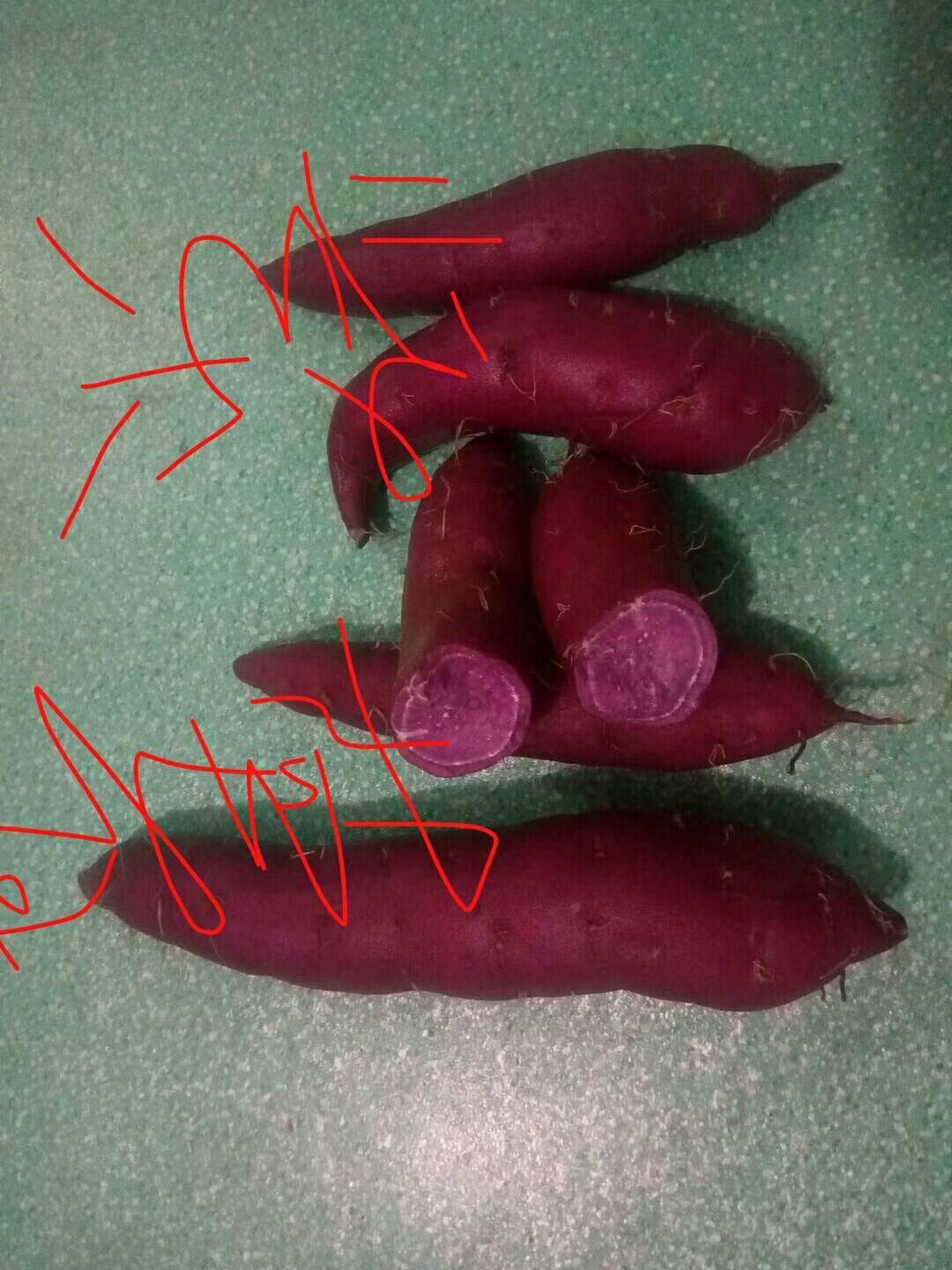 紫罗兰紫薯 3两~6两 