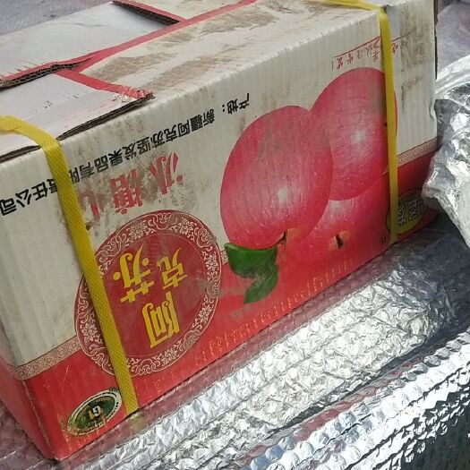 广州红富士苹果 80mm以上 片红 光果 