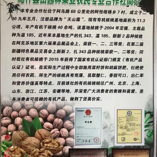 阿克苏市薄皮核桃 