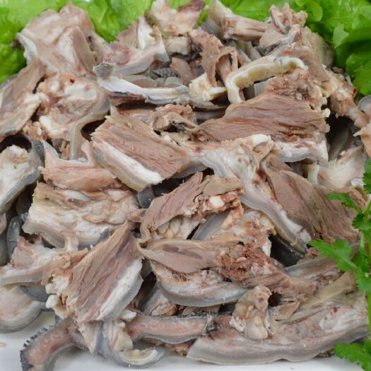 费县白山羊 羊头肉熟羊脸批发包邮