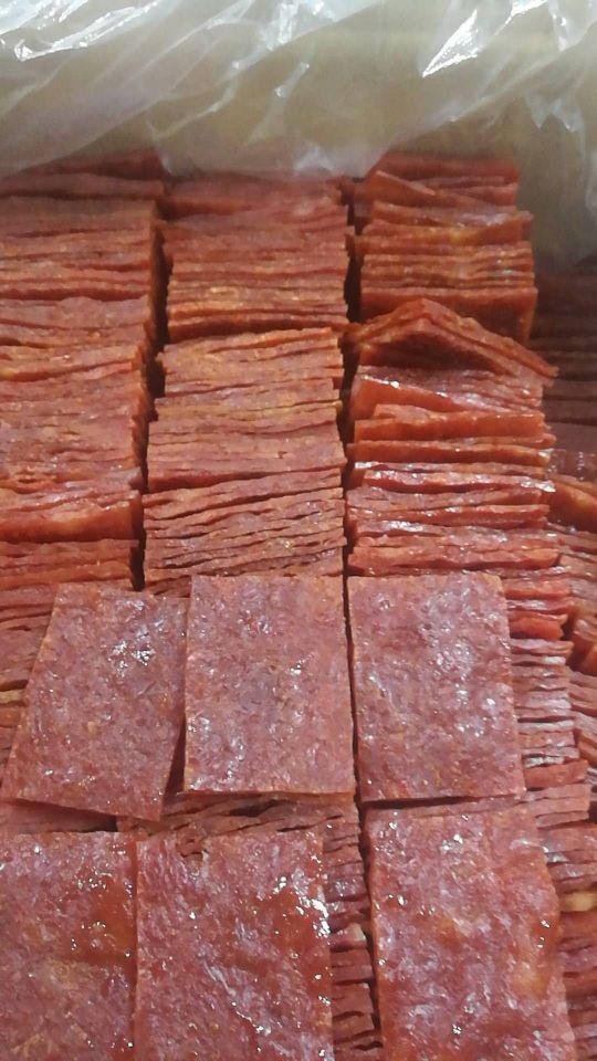  鸡肉脯散装自然片