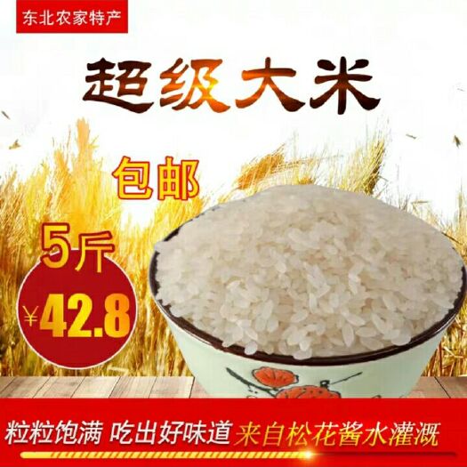 松原东北大米 一等品 一季稻 粳米 