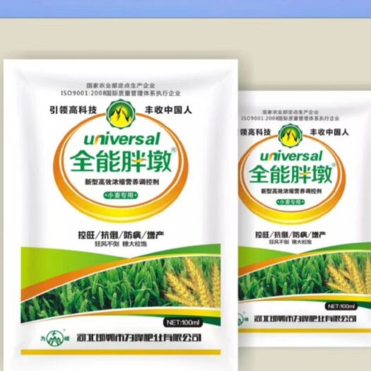 广平县小麦专用叶面肥 全能胖墩小麦专用 控旺 抗倒伏 防病 增产