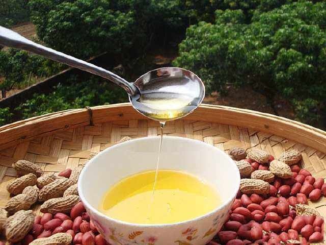 淮滨县压榨花生油 
