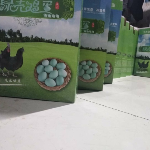 沈阳绿壳鸡蛋 食用 礼盒装 