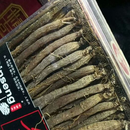 红参 全须 盒装 