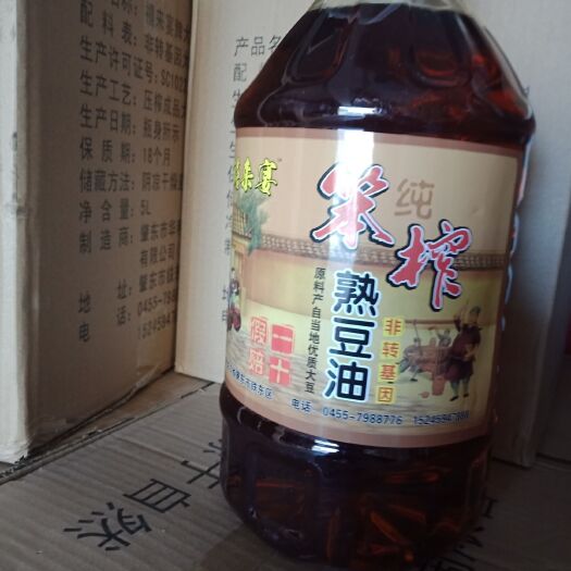 大庆压榨大豆油 