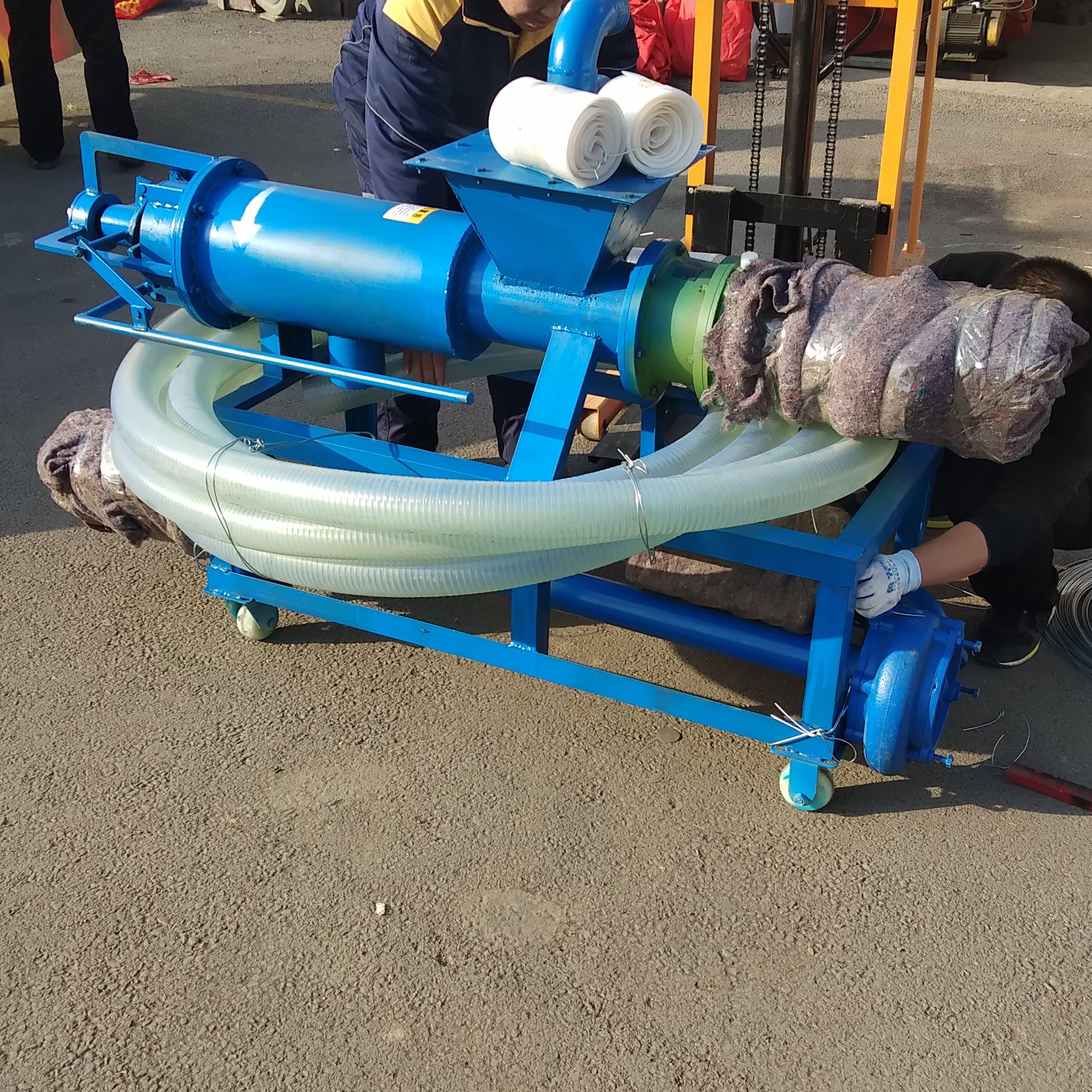 粪便干湿分离机 干湿分离机 固液分离机 粪便分离机