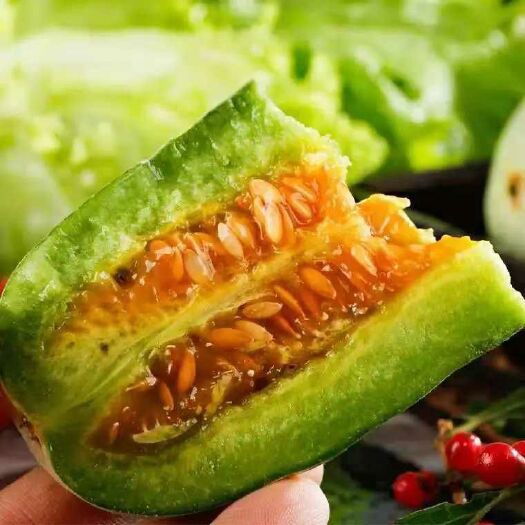 潍坊羊角蜜甜瓜 1斤以上