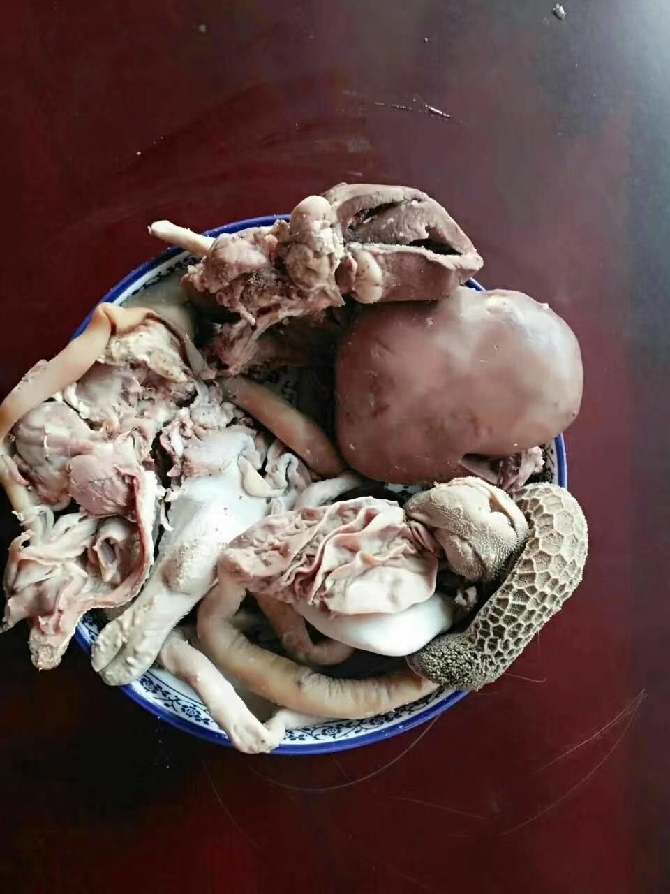 阳信县羊肚 整套羊杂，五香全熟，可切丝，开袋即食产品，适合羊汤馆