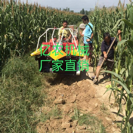 嘉祥县收割机 小型玉米收割机前割台两行