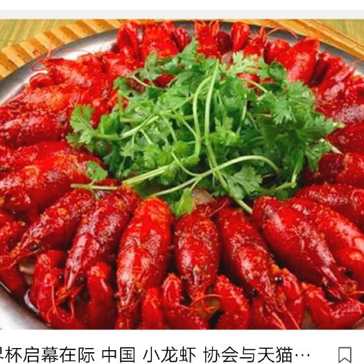 潜江市青红虾 4-6钱 人工养殖