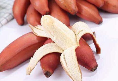 红香蕉 红蕉红美人香蕉 新鲜水果当季香焦 红皮蕉 批发
