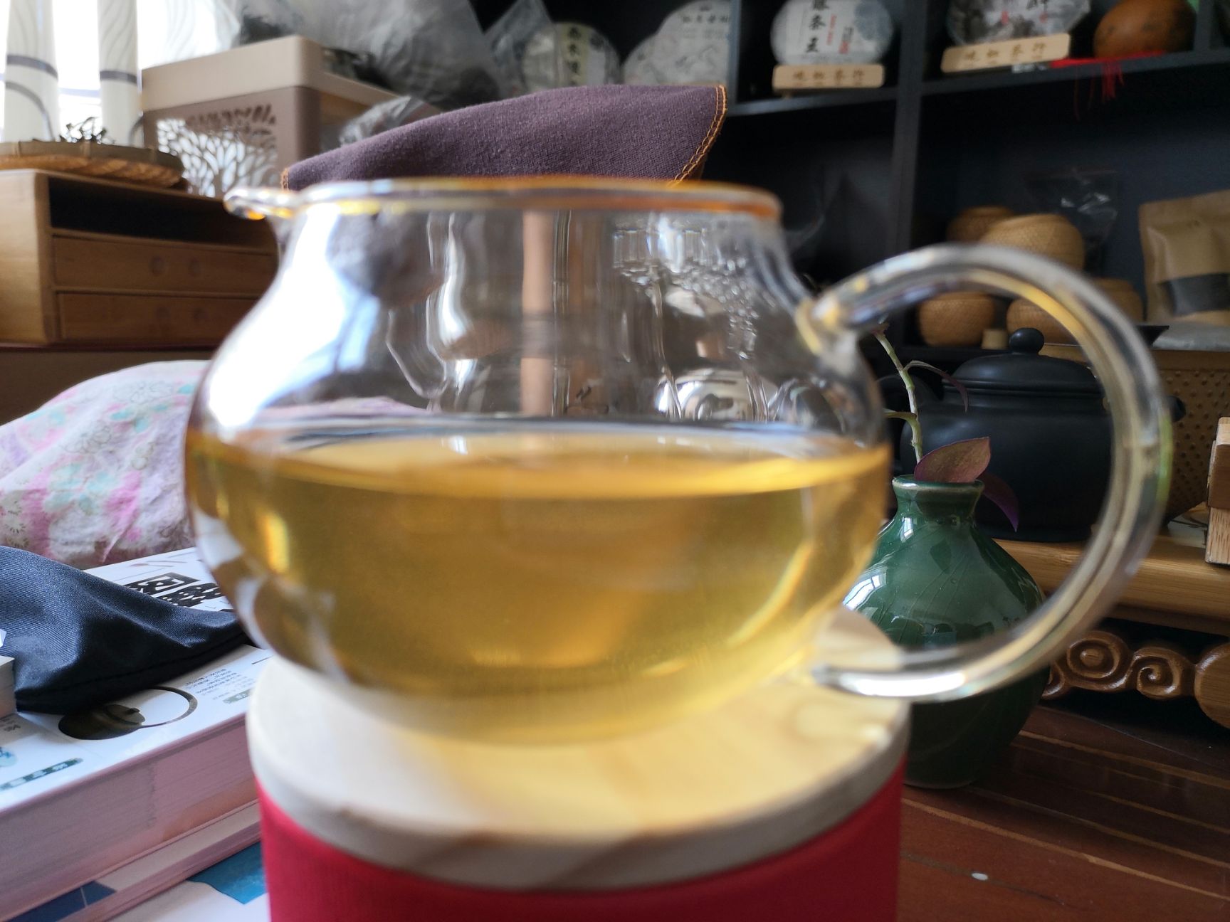  普洱黄金叶   500克砖