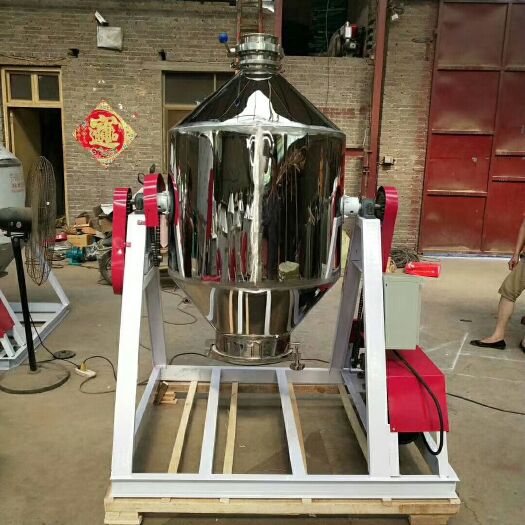荥阳市混合机 腰鼓式不锈钢搅拌机厂家直销，适用于干粉颗粒物料的混合搅拌