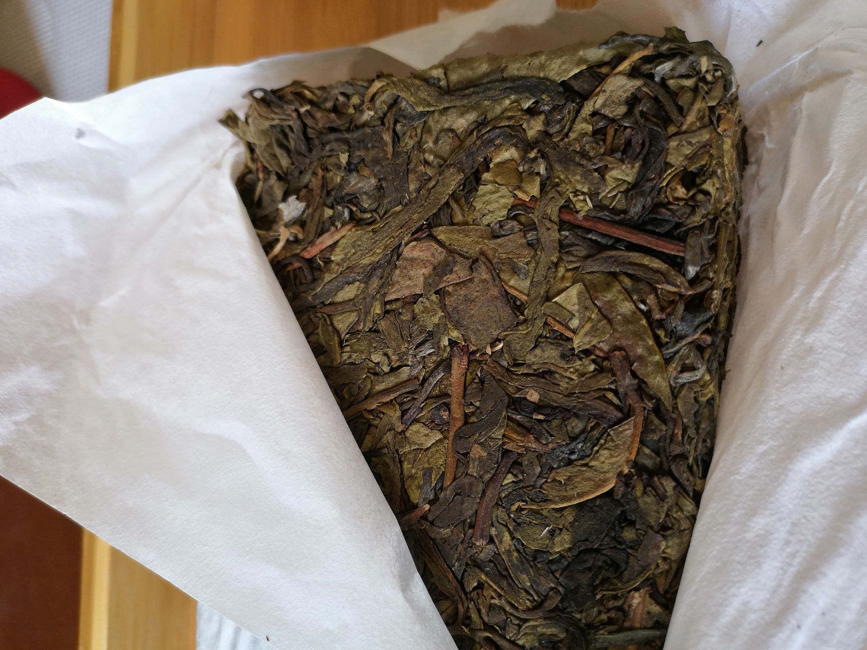  普洱黄金叶   500克砖