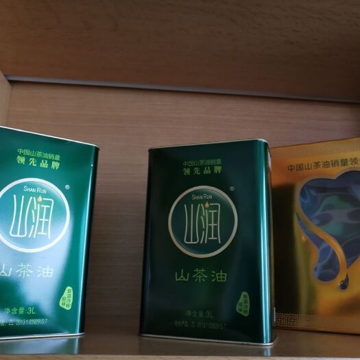 平江县 山润山茶油3L  礼盒装