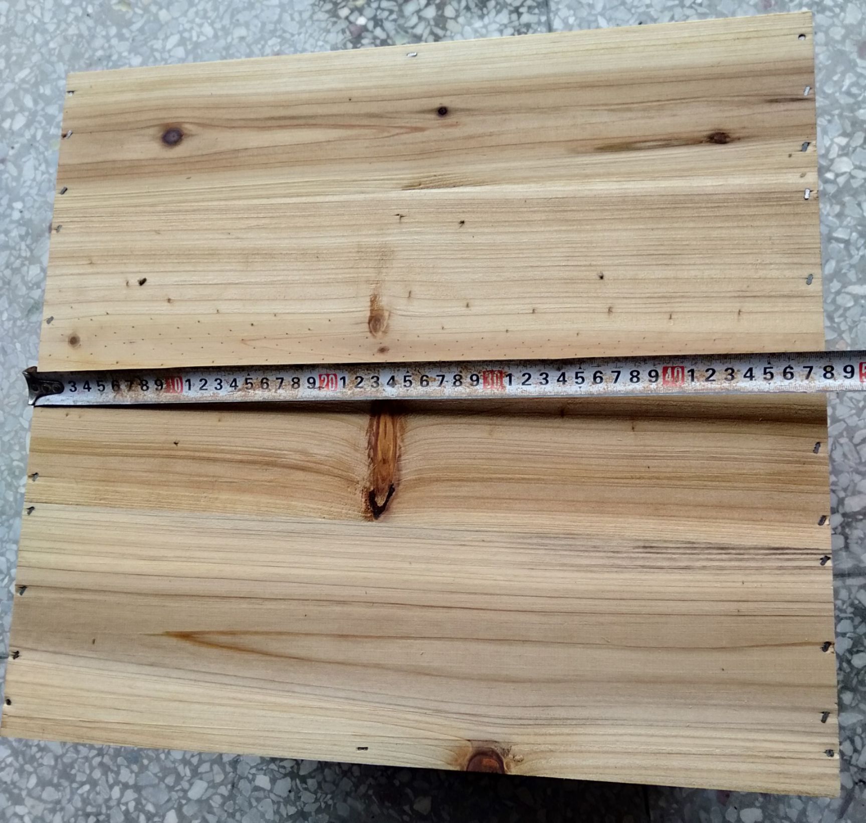 杉木双王蜂箱42总长高31内宽38