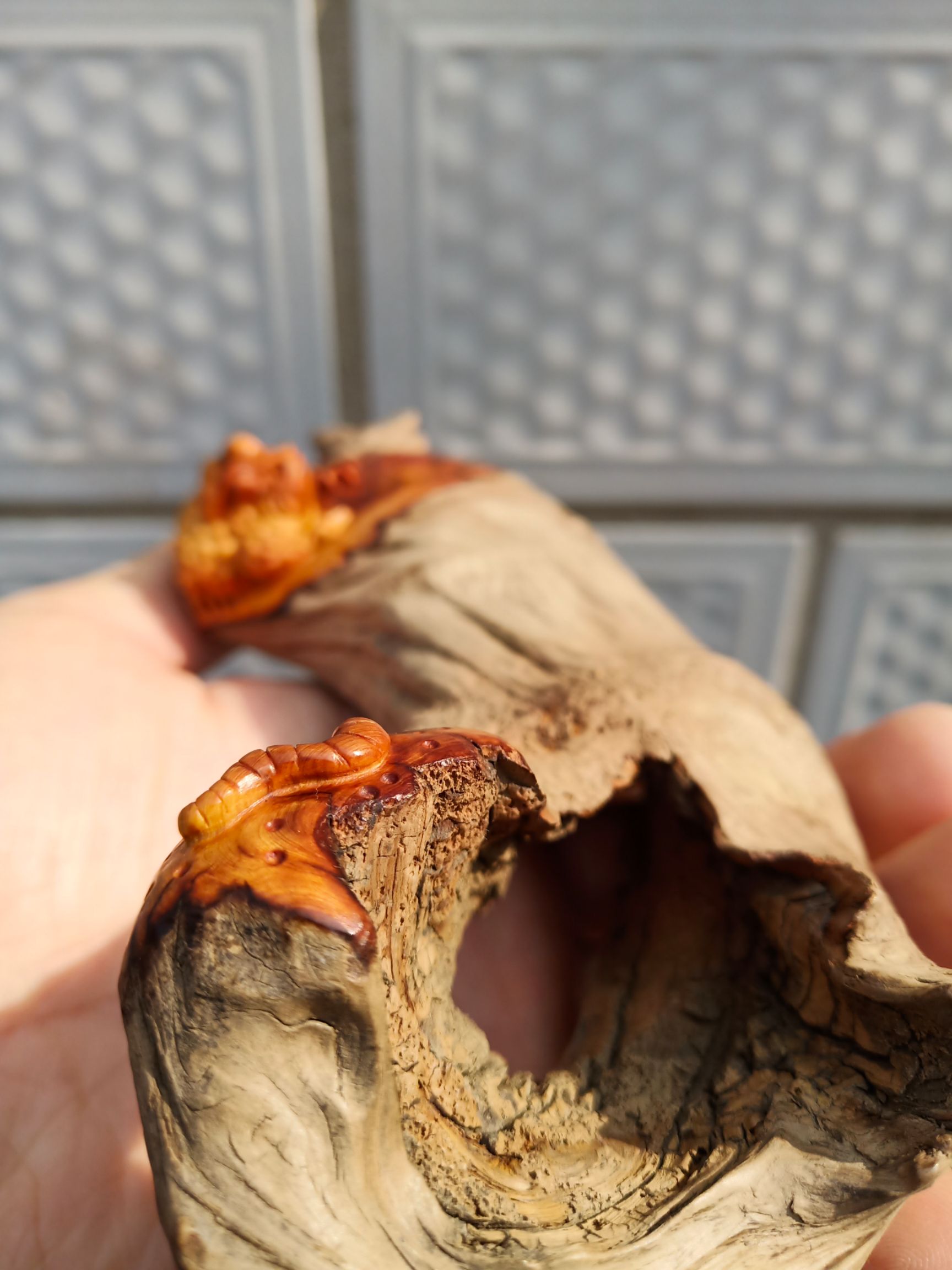 手工木雕崖柏 手工木雕，太行崖柏精品小摆件