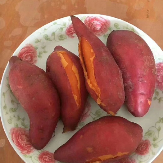 梅州 新鲜农家红皮红薯 软糯香甜 地瓜红蜜薯正宗客家梅州农家红番薯