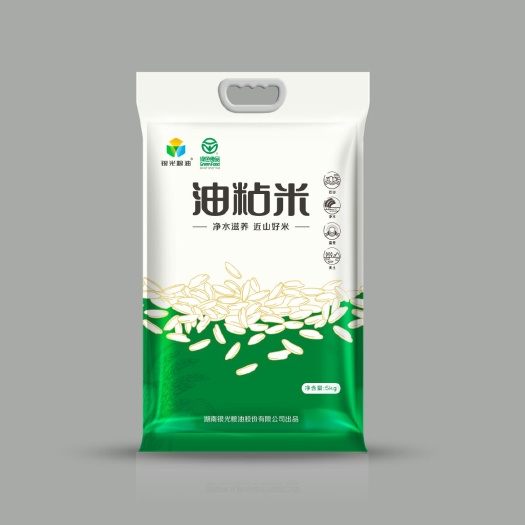 祁阳市银光油粘米二十多年的传承，从田间到餐桌用心守护您的健康！