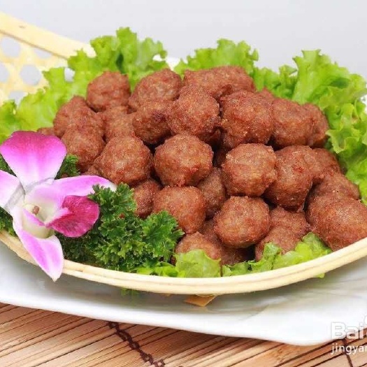 滕州市猪肉丸 苏北名吃，纯手工制作批发零售