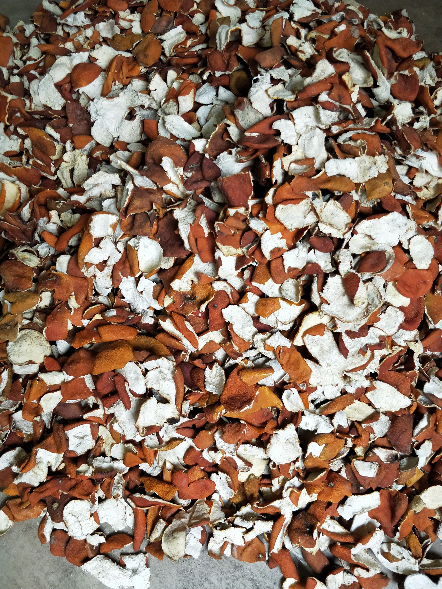  新干陈皮，全红，干度好，晒干，无硫熏。