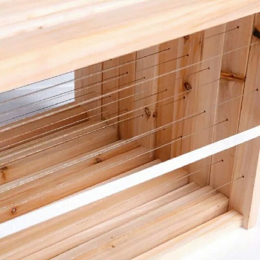 长葛市 蜜蜂具半成品巢框中蜂意蜂箱包邮专用巢础框养蜂工具杉木全套1