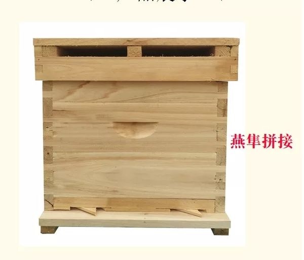长葛市 标准十框蜂箱不煮蜡蜂箱全杉木蜂箱土蜂箱中蜂蜂箱蜜蜂箱养蜂专