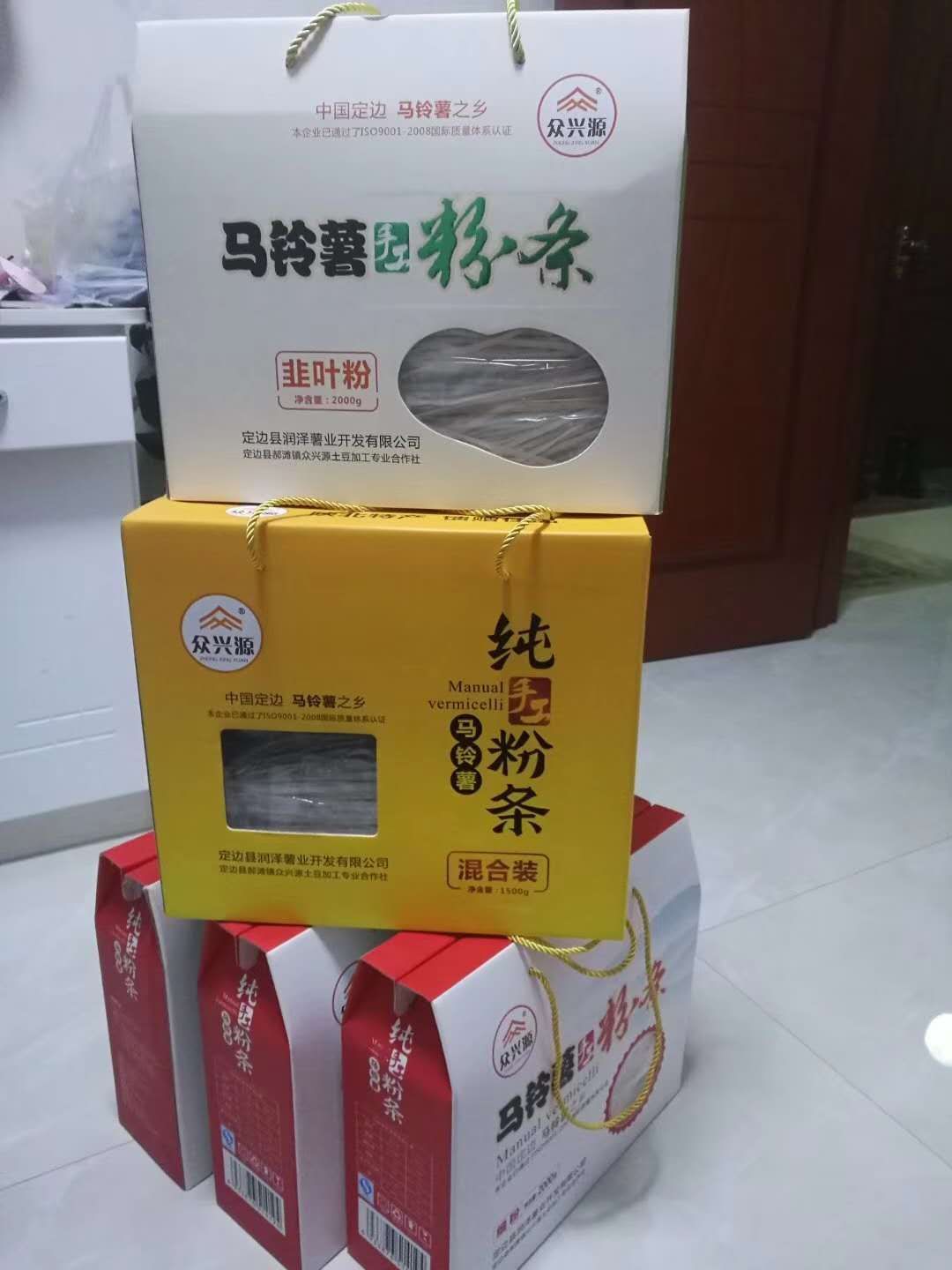  正宗纯土豆粉：散装，礼盒种类多样！！！