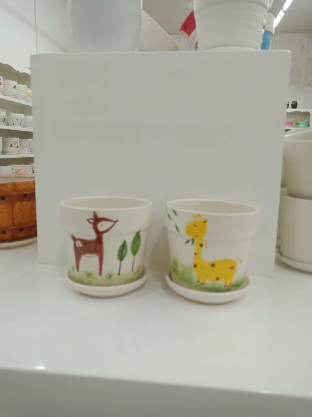 花盆 套二装，一箱96个两箱起批直径9cm高9.5cm