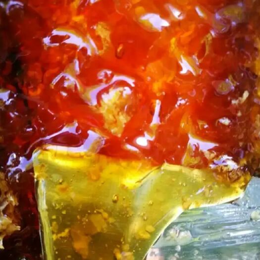 温州 土蜂的野蜂蜜，色红润，粘稠度高，保持期长。