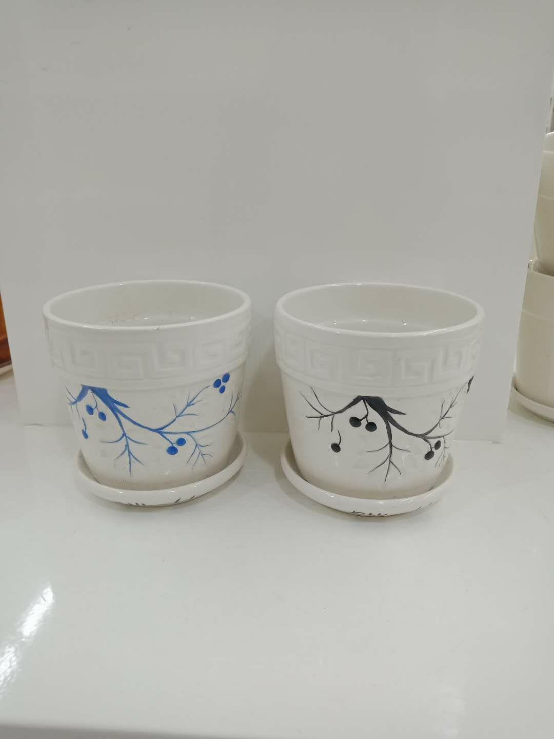 花盆 套二装，一箱96个两箱起批直径9cm高9.5cm