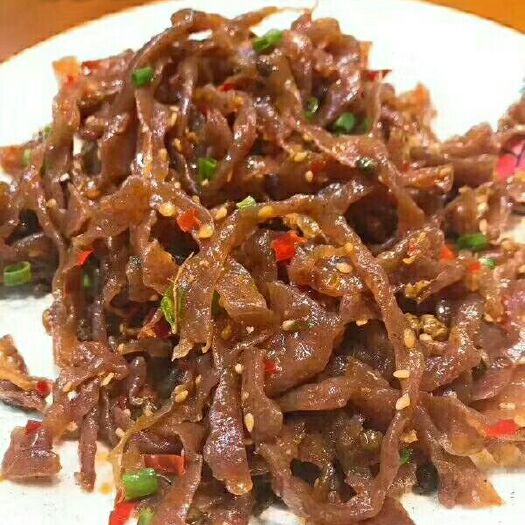 魔芋干片 开味魔芋干，麻辣味，开袋即食。