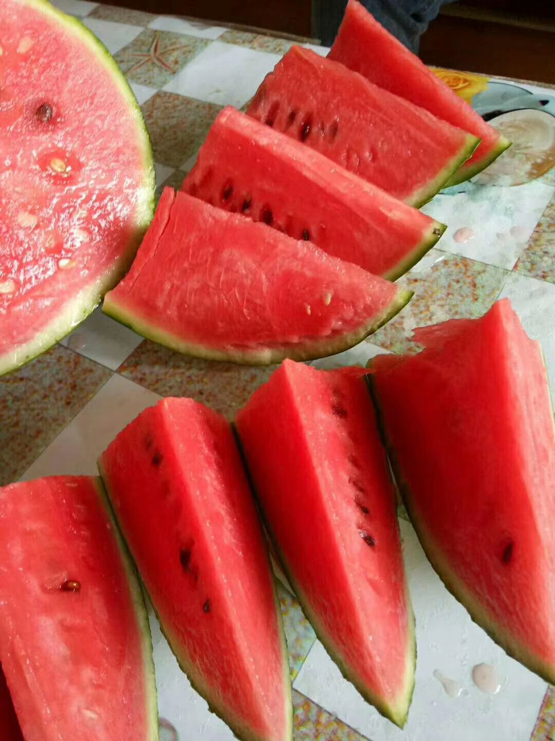 早春红玉西瓜 皮薄瓜甜口感好 价格真实便宜