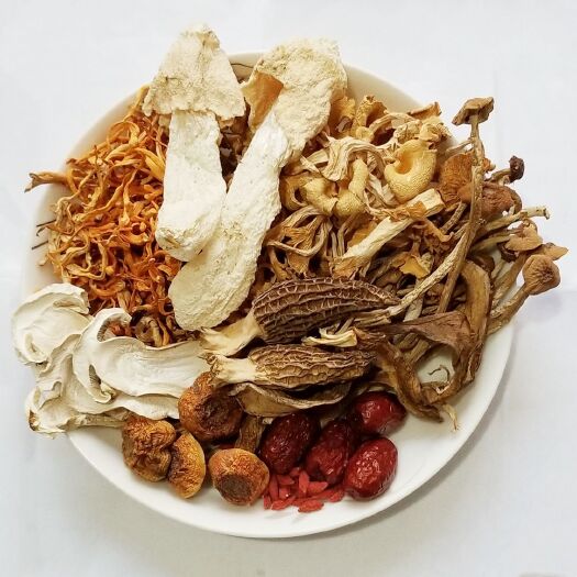思茅菌汤料包  羊肚菌  菌汤煲(八种菌类）精选菌类