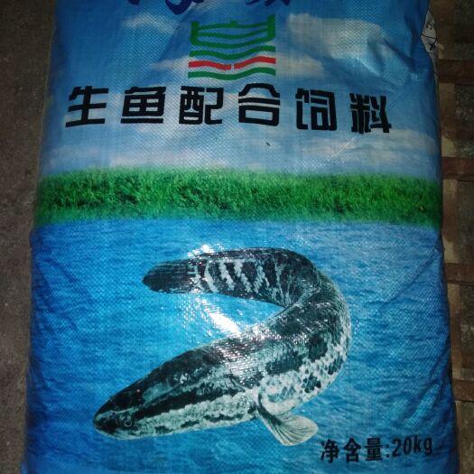 佛山鱼料  海泰生鱼膨化浮水料1号45%蛋白粒径1.5规格20公