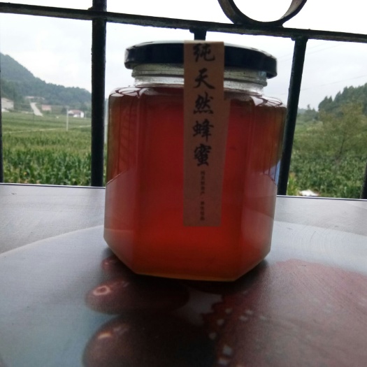 梓潼县椴树蜜 玻璃瓶装 2年以上 98%