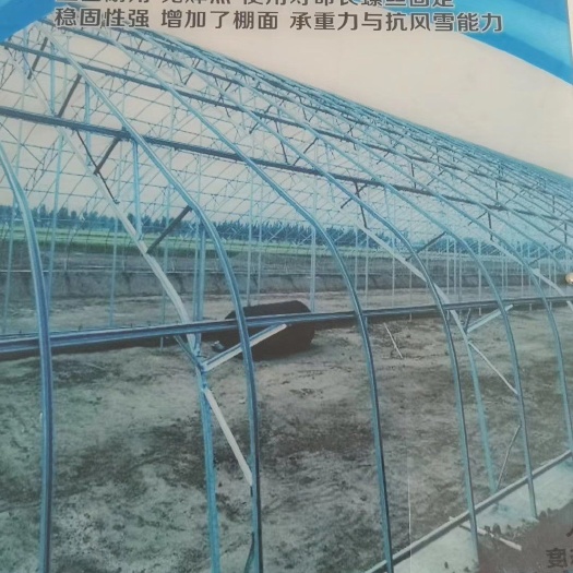 天津大棚骨架  双膜骨架