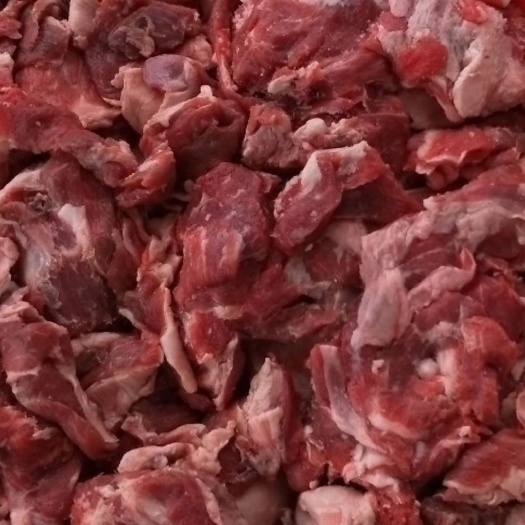 乌海 羊肉，羔羊后腿剃下的羊肉块羊碎肉，羊后腿肉没有油纯干