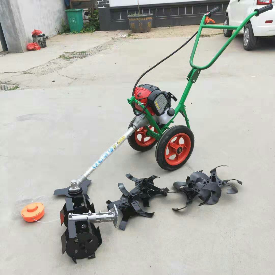 除草机 手推式旋耕除草开沟机 小型微耕机