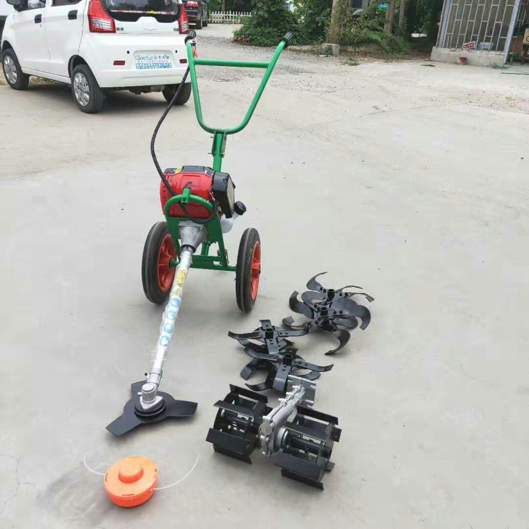 除草机 手推式旋耕除草开沟机 小型微耕机