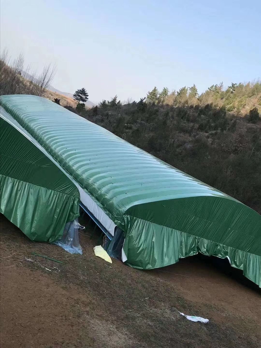 散射膜 香菇绿白膜反光膜食用菌大棚膜