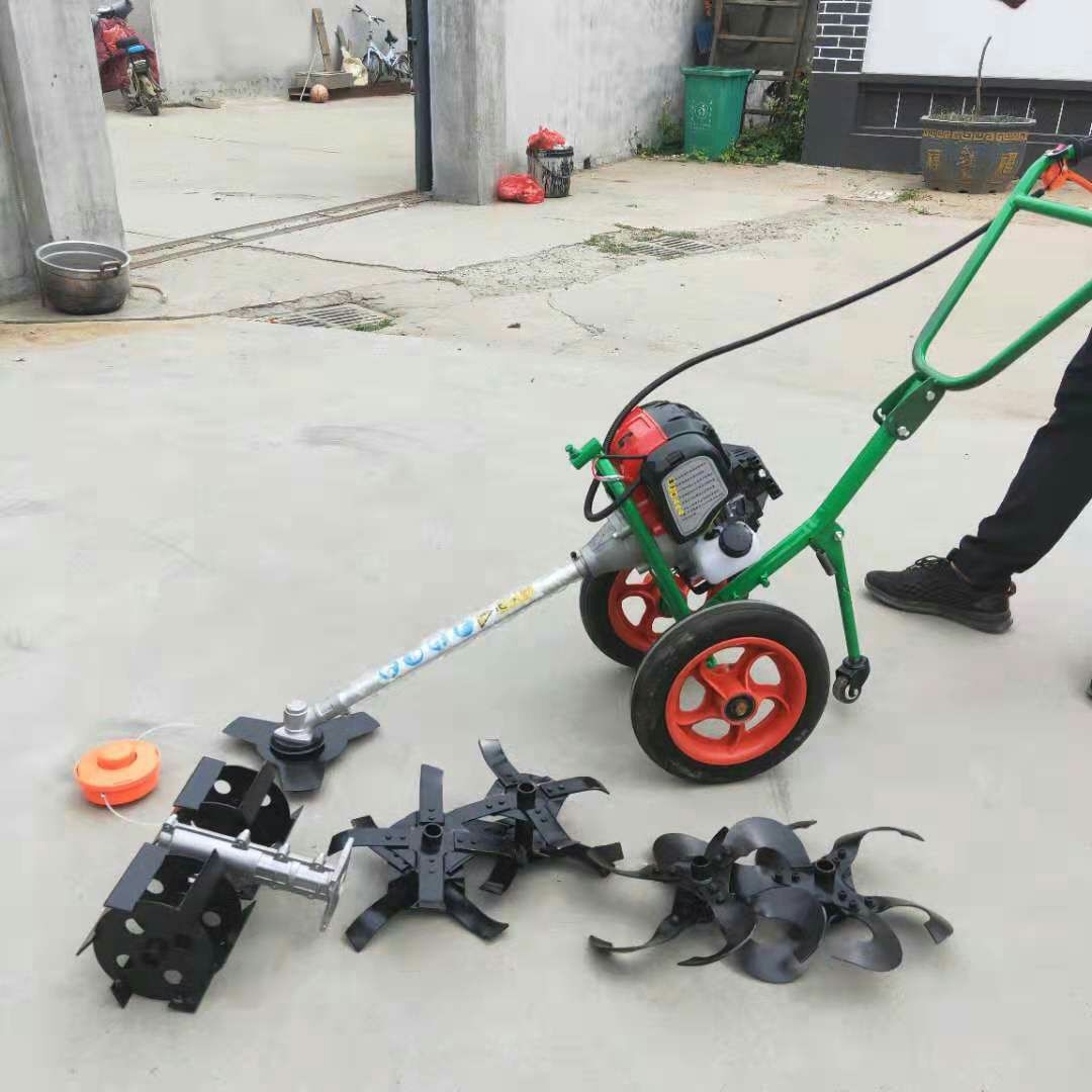 除草机 手推式旋耕除草开沟机 小型微耕机