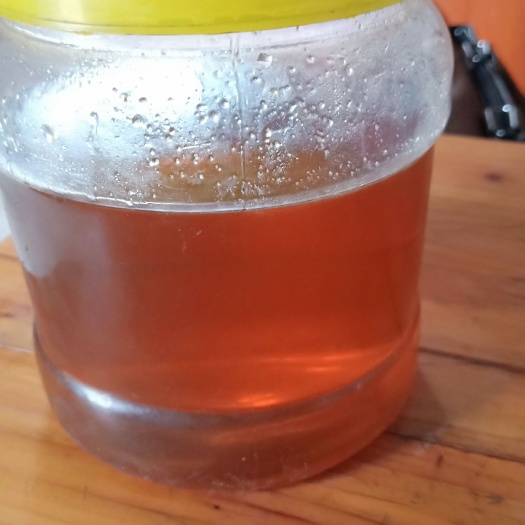 麻城市 自家产的中蜂蜜。