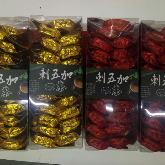 敦化市高山野生茶 长白山野生刺五加茶心脑血管睡眠茶