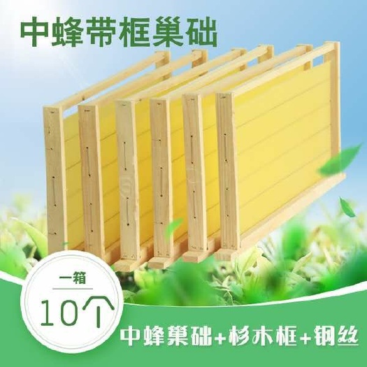 长葛市 中蜂意蜂成品一体巢框